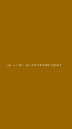 Tampilan Antarmuka Aplikasi Mod777 Situs Togel Deposit E Wallet Lengkap - 1