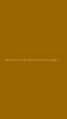 Tampilan Antarmuka Aplikasi Mole4d Situs Dengan Metode Pembayaran Lengkap - 1
