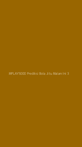 Tampilan Antarmuka Aplikasi Mplay5000 Prediksi Bola Jitu Malam Ini - 3