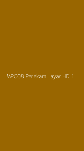 Tampilan Antarmuka Aplikasi Mpo08 Perekam Layar Hd - 1