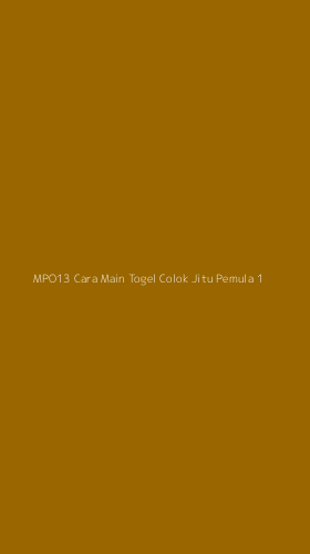 Tampilan Antarmuka Aplikasi Mpo13 Cara Main Togel Colok Jitu Pemula - 1