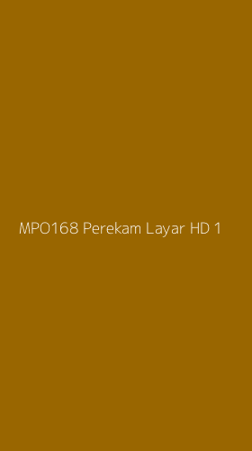 Tampilan Antarmuka Aplikasi Mpo168 Perekam Layar Hd - 1