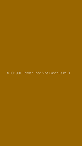 Tampilan Antarmuka Aplikasi Mpo1991 Bandar Toto Slot Gacor Resmi - 1