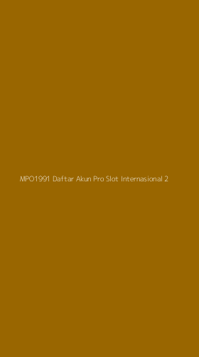 Tampilan Antarmuka Aplikasi Mpo1991 Daftar Akun Pro Slot Internasional - 2