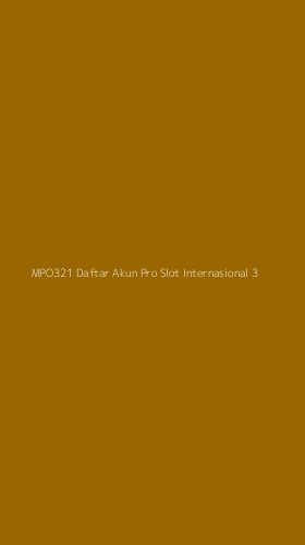 Tampilan Antarmuka Aplikasi Mpo321 Daftar Akun Pro Slot Internasional - 3