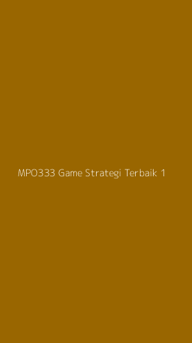Tampilan Antarmuka Aplikasi Mpo333 Game Strategi Terbaik - 1
