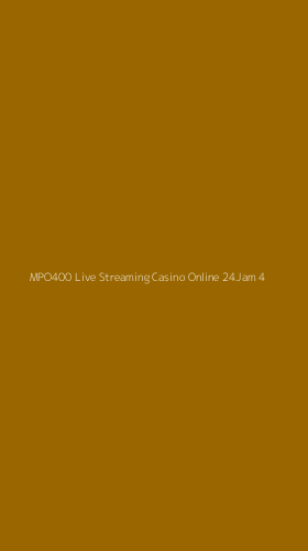 Tampilan Antarmuka Aplikasi Mpo400 Live Streaming Casino Online 24jam - 4