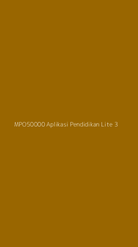 Tampilan Antarmuka Aplikasi Mpo50000 Aplikasi Pendidikan Lite - 3