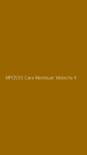 Tampilan Antarmuka Aplikasi Mpo555 Cara Membuat Website - 4