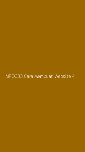 Tampilan Antarmuka Aplikasi Mpo633 Cara Membuat Website - 4