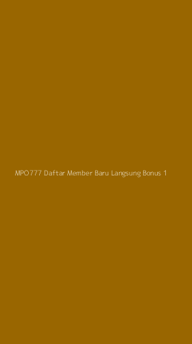 Tampilan Antarmuka Aplikasi Mpo777 Daftar Member Baru Langsung Bonus - 1