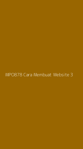 Tampilan Antarmuka Aplikasi Mpo878 Cara Membuat Website - 3