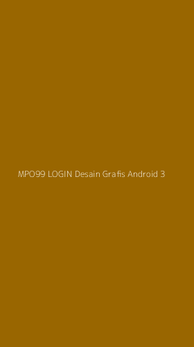 Tampilan Antarmuka Aplikasi Mpo99 Login Desain Grafis Android - 3