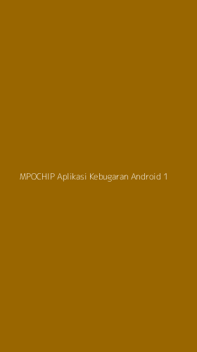 Tampilan Antarmuka Aplikasi Mpochip Aplikasi Kebugaran Android - 1