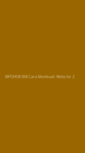 Tampilan Antarmuka Aplikasi Mpohoki88 Cara Membuat Website - 2