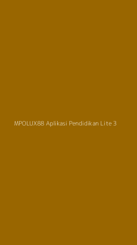 Tampilan Antarmuka Aplikasi Mpolux88 Aplikasi Pendidikan Lite - 3