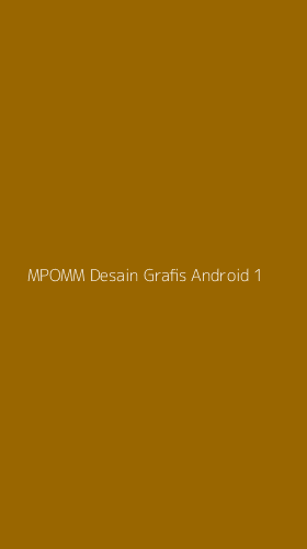 Tampilan Antarmuka Aplikasi Mpomm Desain Grafis Android - 1