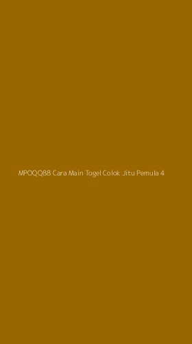 Tampilan Antarmuka Aplikasi Mpoqq88 Cara Main Togel Colok Jitu Pemula - 4