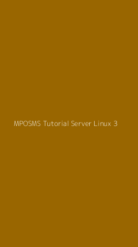 Tampilan Antarmuka Aplikasi Mposms Tutorial Server Linux - 3
