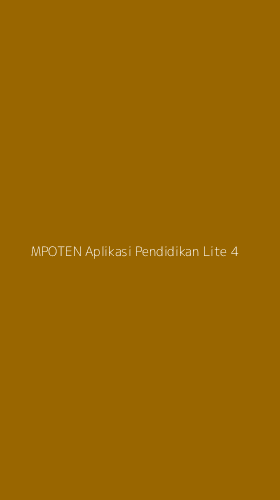 Tampilan Antarmuka Aplikasi Mpoten Aplikasi Pendidikan Lite - 4