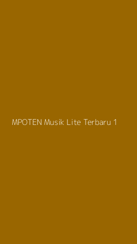 Tampilan Antarmuka Aplikasi Mpoten Musik Lite Terbaru - 1