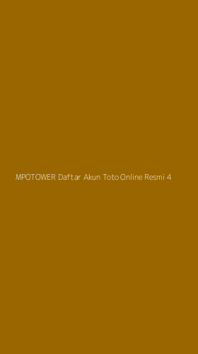 Tampilan Antarmuka Aplikasi Mpotower Daftar Akun Toto Online Resmi - 4