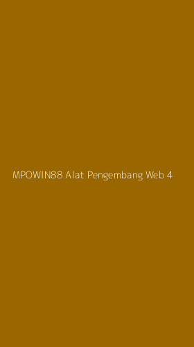 Tampilan Antarmuka Aplikasi Mpowin88 Alat Pengembang Web - 4