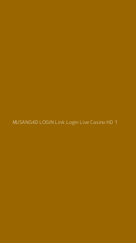 Tampilan Antarmuka Aplikasi Musang4d Login Link Login Live Casino Hd - 1