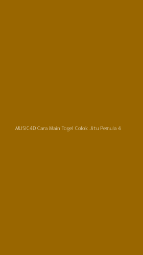 Tampilan Antarmuka Aplikasi Music4d Cara Main Togel Colok Jitu Pemula - 4