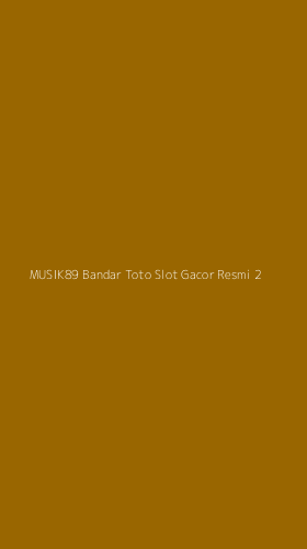 Tampilan Antarmuka Aplikasi Musik89 Bandar Toto Slot Gacor Resmi - 2