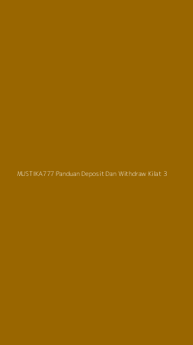 Tampilan Antarmuka Aplikasi Mustika777 Panduan Deposit Dan Withdraw Kilat - 3