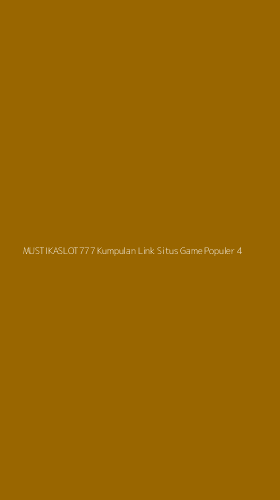 Tampilan Antarmuka Aplikasi Mustikaslot777 Kumpulan Link Situs Game Populer - 4