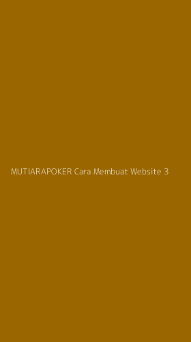 Tampilan Antarmuka Aplikasi Mutiarapoker Cara Membuat Website - 3