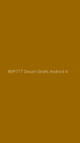 Tampilan Antarmuka Aplikasi Mvp777 Desain Grafis Android - 4