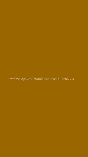 Tampilan Antarmuka Aplikasi My188 Aplikasi Mobile Responsif Terbaik - 4