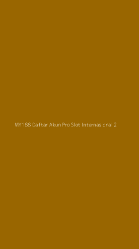 Tampilan Antarmuka Aplikasi My188 Daftar Akun Pro Slot Internasional - 2