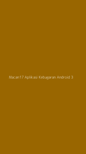 Tampilan Antarmuka Aplikasi Macan17 Aplikasi Kebugaran Android - 3
