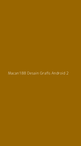 Tampilan Antarmuka Aplikasi Macan188 Desain Grafis Android - 2