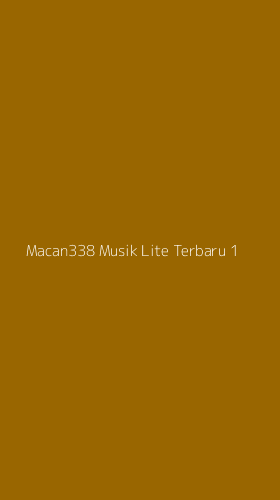 Tampilan Antarmuka Aplikasi Macan338 Musik Lite Terbaru - 1