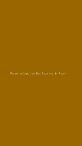 Tampilan Antarmuka Aplikasi Macantogel App Link Slot Gacor Hari Ini Resmi - 4