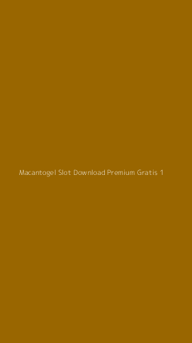 Tampilan Antarmuka Aplikasi Macantogel Slot Download Premium Gratis - 1