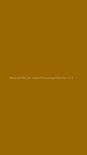 Tampilan Antarmuka Aplikasi Macantoto88 Link Jadwal Pertandingan Bola Hari Ini - 4