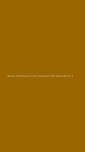 Tampilan Antarmuka Aplikasi Macau 5d Keluaran Cara Download Apk Game Resmi - 3