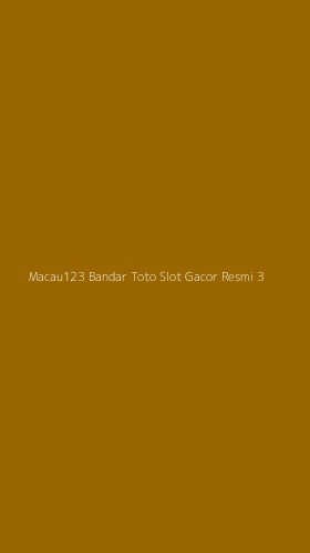Tampilan Antarmuka Aplikasi Macau123 Bandar Toto Slot Gacor Resmi - 3
