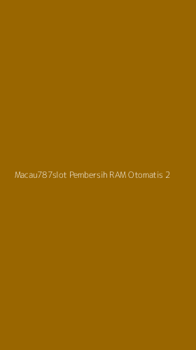 Tampilan Antarmuka Aplikasi Macau787slot Pembersih Ram Otomatis - 2