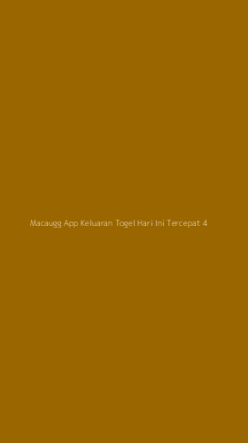 Tampilan Antarmuka Aplikasi Macaugg App Keluaran Togel Hari Ini Tercepat - 4