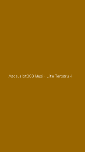Tampilan Antarmuka Aplikasi Macauslot303 Musik Lite Terbaru - 4