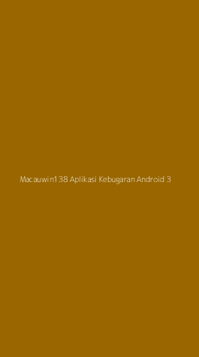 Tampilan Antarmuka Aplikasi Macauwin138 Aplikasi Kebugaran Android - 3