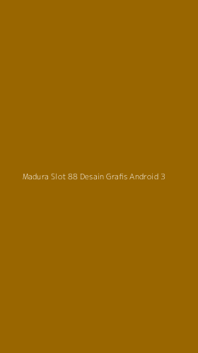 Tampilan Antarmuka Aplikasi Madura Slot 88 Desain Grafis Android - 3