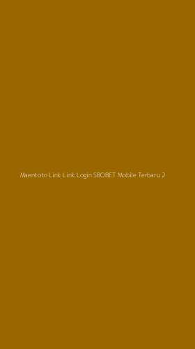 Tampilan Antarmuka Aplikasi Maentoto Link Link Login Sbobet Mobile Terbaru - 2